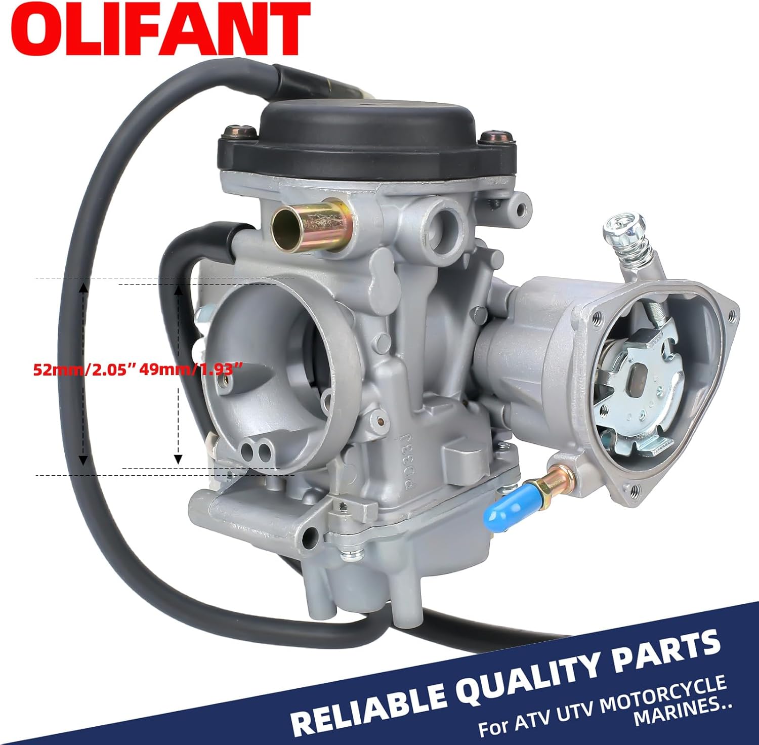 Carburetor For Yamaha Rhino 450 YXR450 YXR450FA YXR450FAH 2006-2009 2P5-E4901-01-00