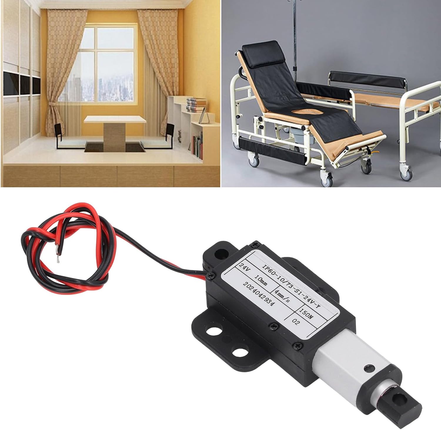 Mini Elektrische Lineaire Actuator 15 mm Race Micro Bewegingsactor 12V Lineaire Actuator van Aluminiumlegering voor Landbouwmachines (geen houder