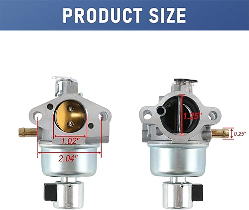 Vista 6 de CARMOCAR Nuevo carburador de repuesto para Kohler 20 853 33-S 35-S 95-S 88-S Compatible con Courage SV530 SV540 SV590 SV600 Cub Cadet Toro John