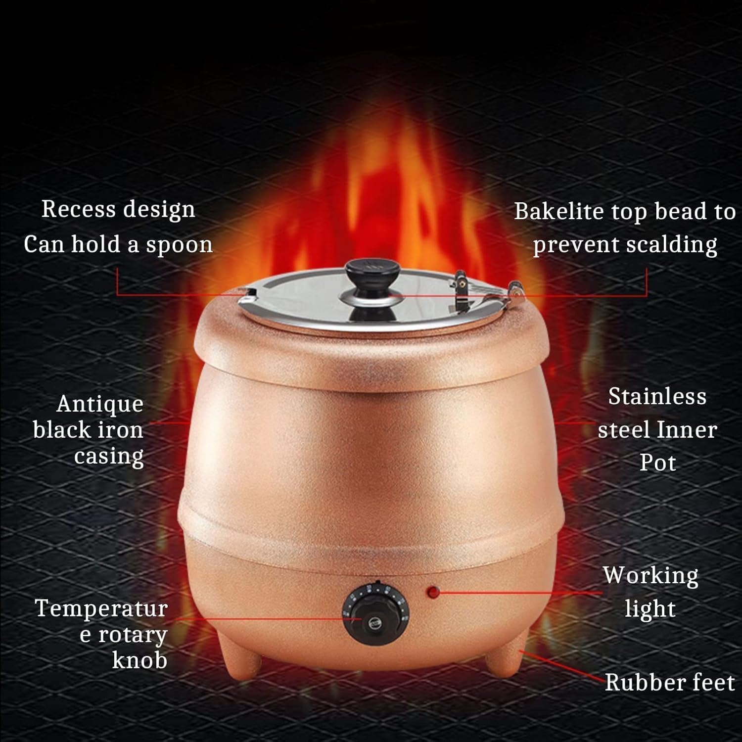 電気式 フードウォーマー 湯煎式 保温器 ステンレス製 業務用 卓上