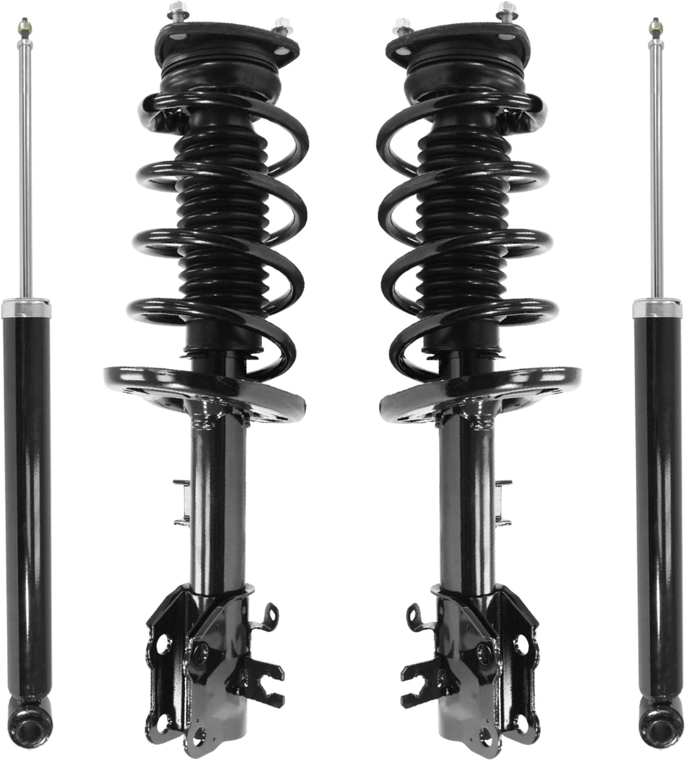 Unity Automotive 4-11697-259190-001 Front and Rear Replacement Complete Strut Assembly Shock Kit Fits 2013-2016 Mazda CX-5 : Automotive