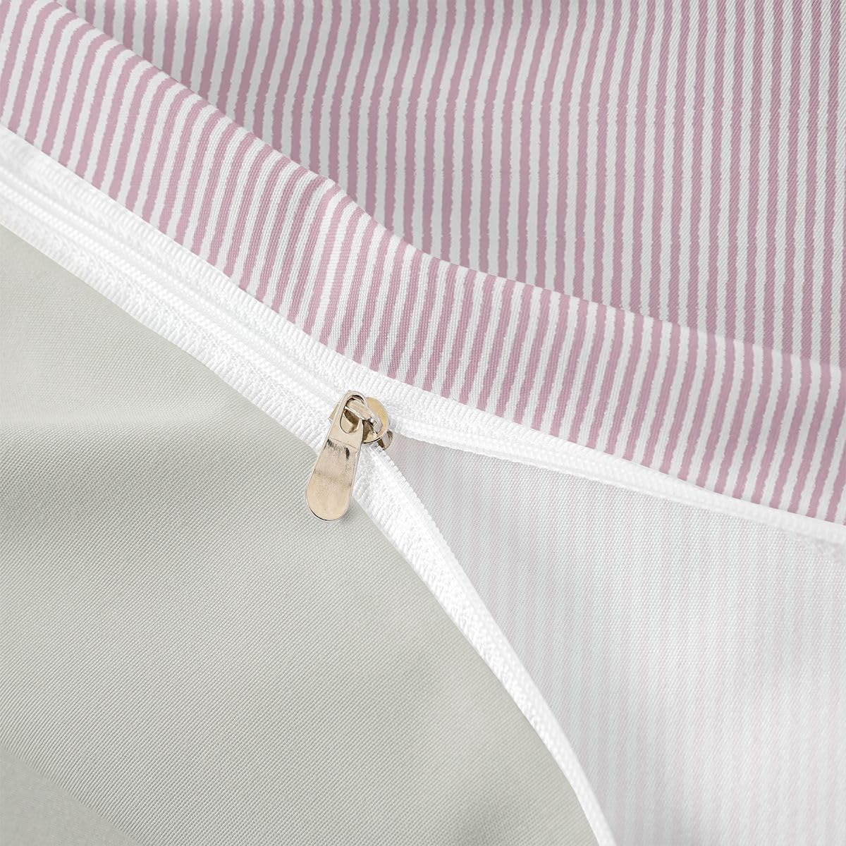 Feelyou Purple Grey Duvet Cover Toddler Size