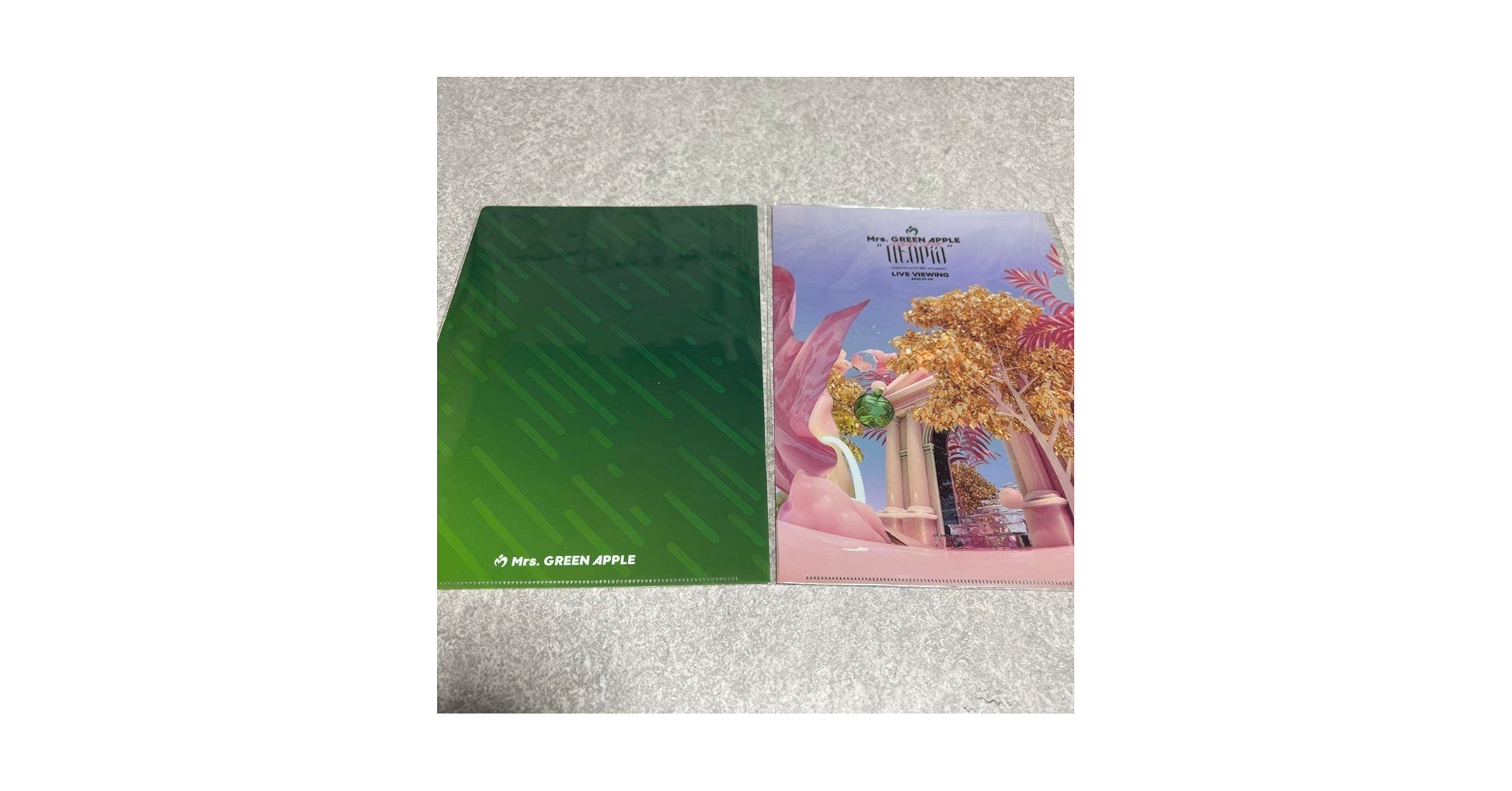 Amazon.co.jp: Mrs.GREEN APPLE ミセス グッズ クリアファイル