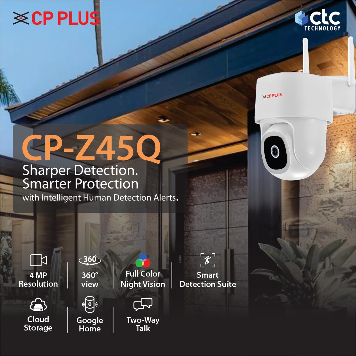 CP-Z45Q 4MP Smart Outdoor Security Camera -2 CP-Z45Q 4MP Smart Outdoor Security Camera -2