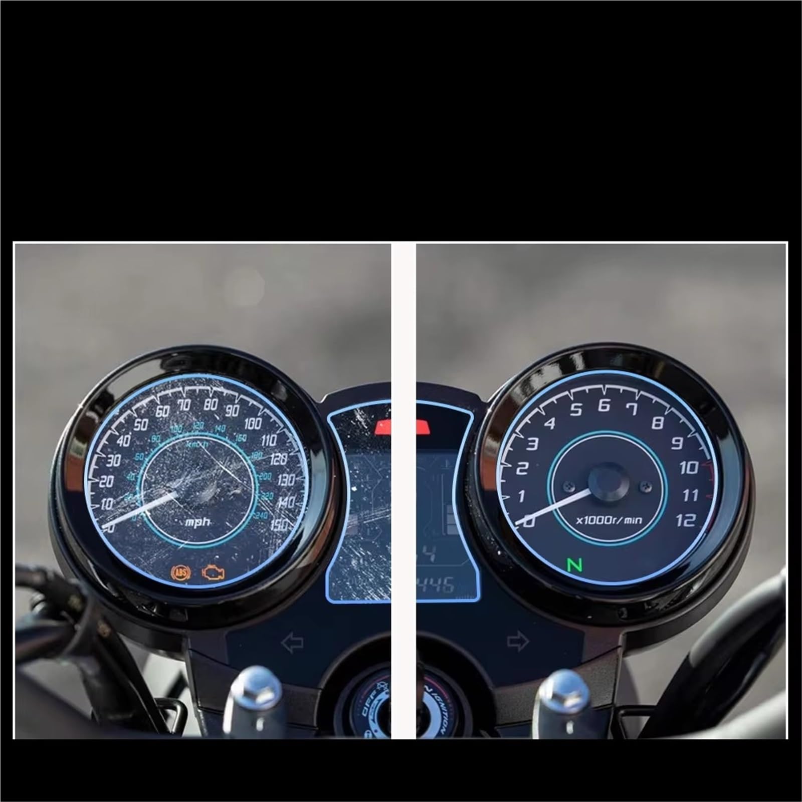 Für CFMOTO Für 450SR Für 675SR Cluster Screen Schutz Film