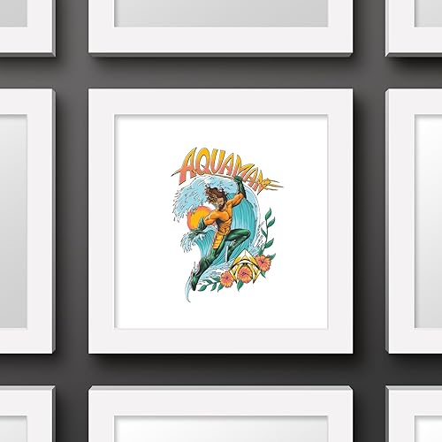Miniatura 2 de Trends International Gallery Pops DC Comics Movie Aquaman and the Lost Kingdom - Póster gráfico de pared Aquaman Surf para pared, 12.00 x 12.00