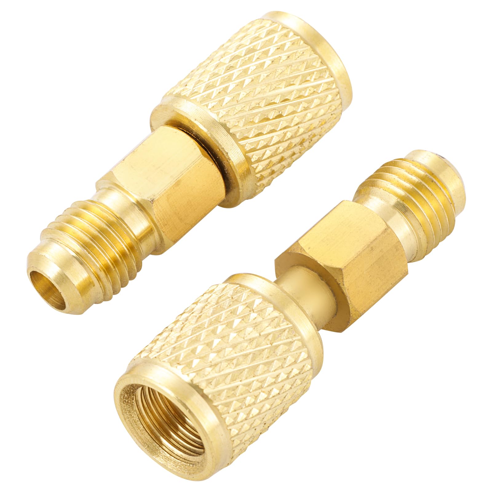 Adaptateur anti-refoulement évite brûlure fluide HVAC R410A