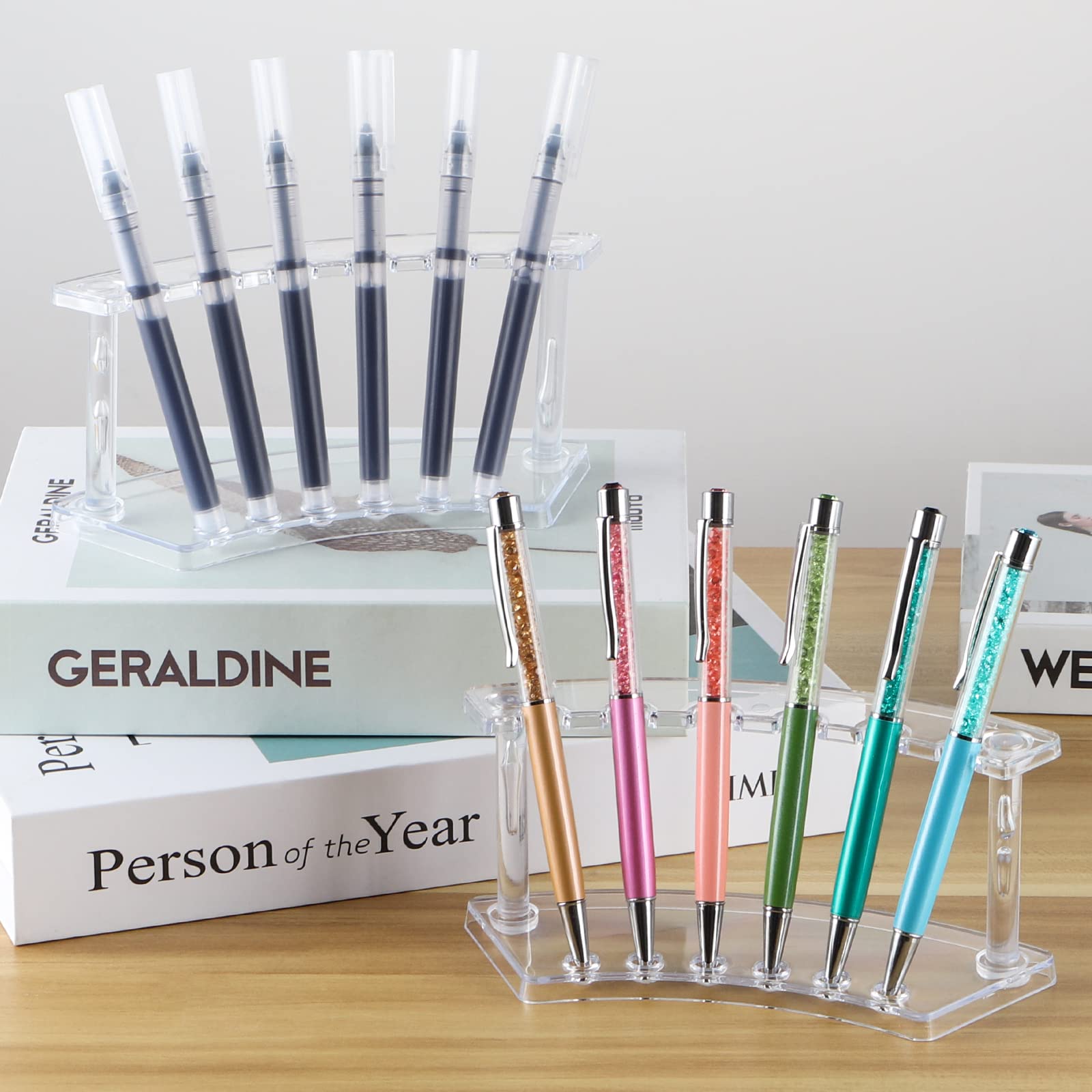 MOLIGOU Pen Display Stand - 6 Slots -5