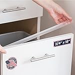 Cabinet Hero Slimline Cabinet Edge Protector - Prevents Chipping, Wear, Discoloration - Drawer Edge Guard, Bumper for Drawer - Easy Slip-On Installation - 3/4 Thick, 18 Length, White Pack of 4