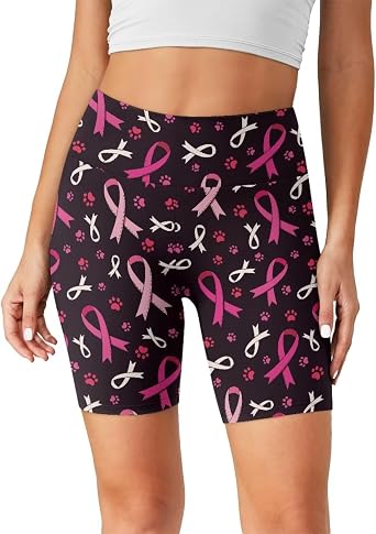 Biker Shorts Women Yoga Pants Tummy Control Workout Shorts High Waisted Compression Gym Running Yoga Shorts Women
