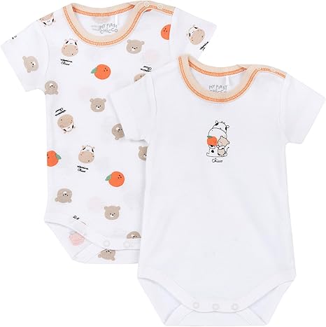 Tutina Neonata Chicco In Cotone - Con Bottoncini, Lavabile - 0-24 Mesi, Designed In Italy - Foto 3