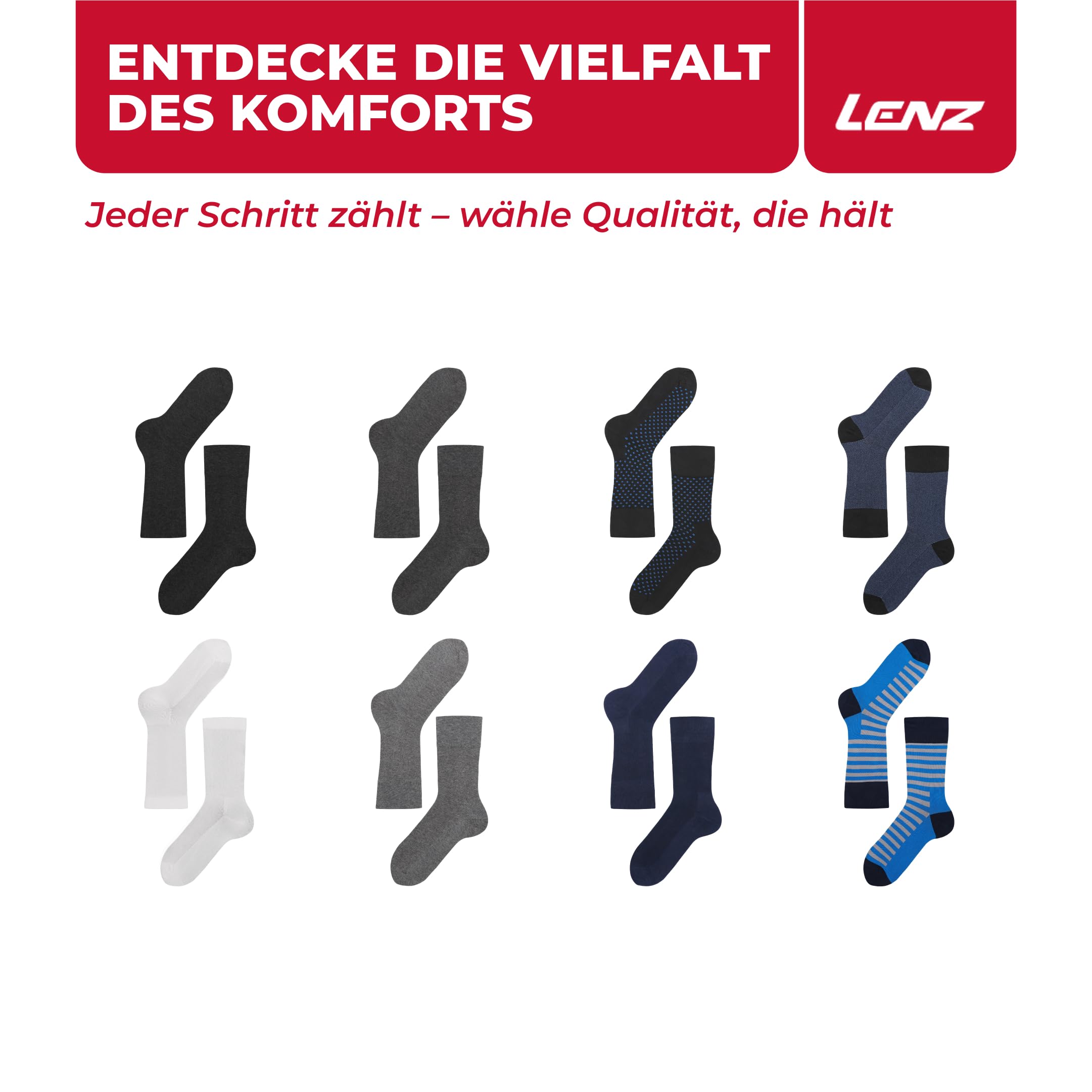 Lenz Think About Merino Outdoor Lot de 3 paires de chaussettes de randonnée mi-longues Gris foncé : anti-rayures, respirantes, rembourrées, laine mérinos et polyamide, 39-41, gris foncé, 39