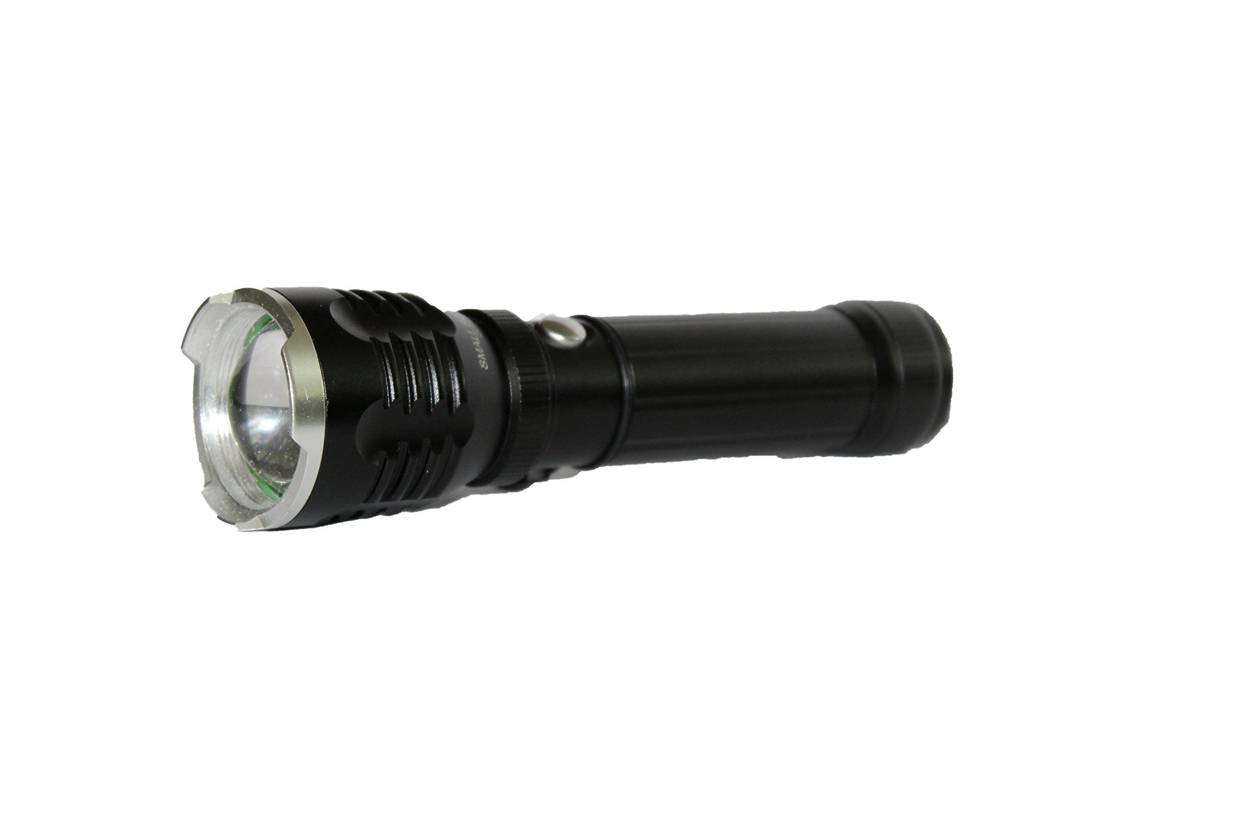 Lista Magnetic Lamp Cum Professional LED Zoomable Flashlight Torch with Aluminium Body Rechargeable Battery for Camping Trekking Home with Magnet
