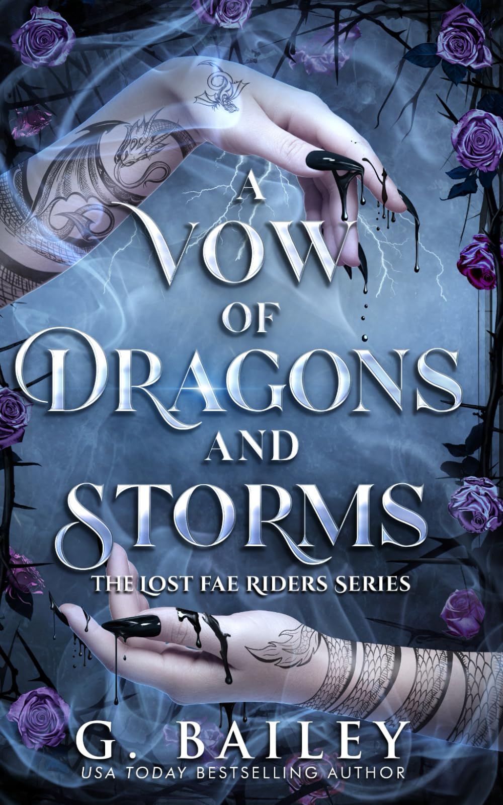 A Vow of Dragons and Storms: 1 (The Lost Fae Riders Series)