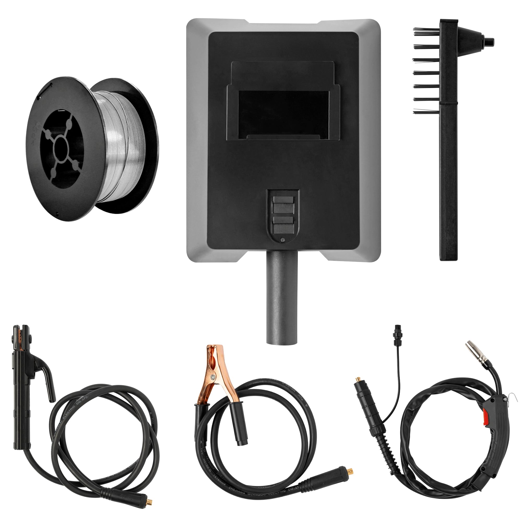 TIGMIG Poste à Souder Inverter 135A Fil Flux Sans Gaz + MMA Électrode - Modèle TM135INVMIG - IGBT Portable Avec Garantie Italie
