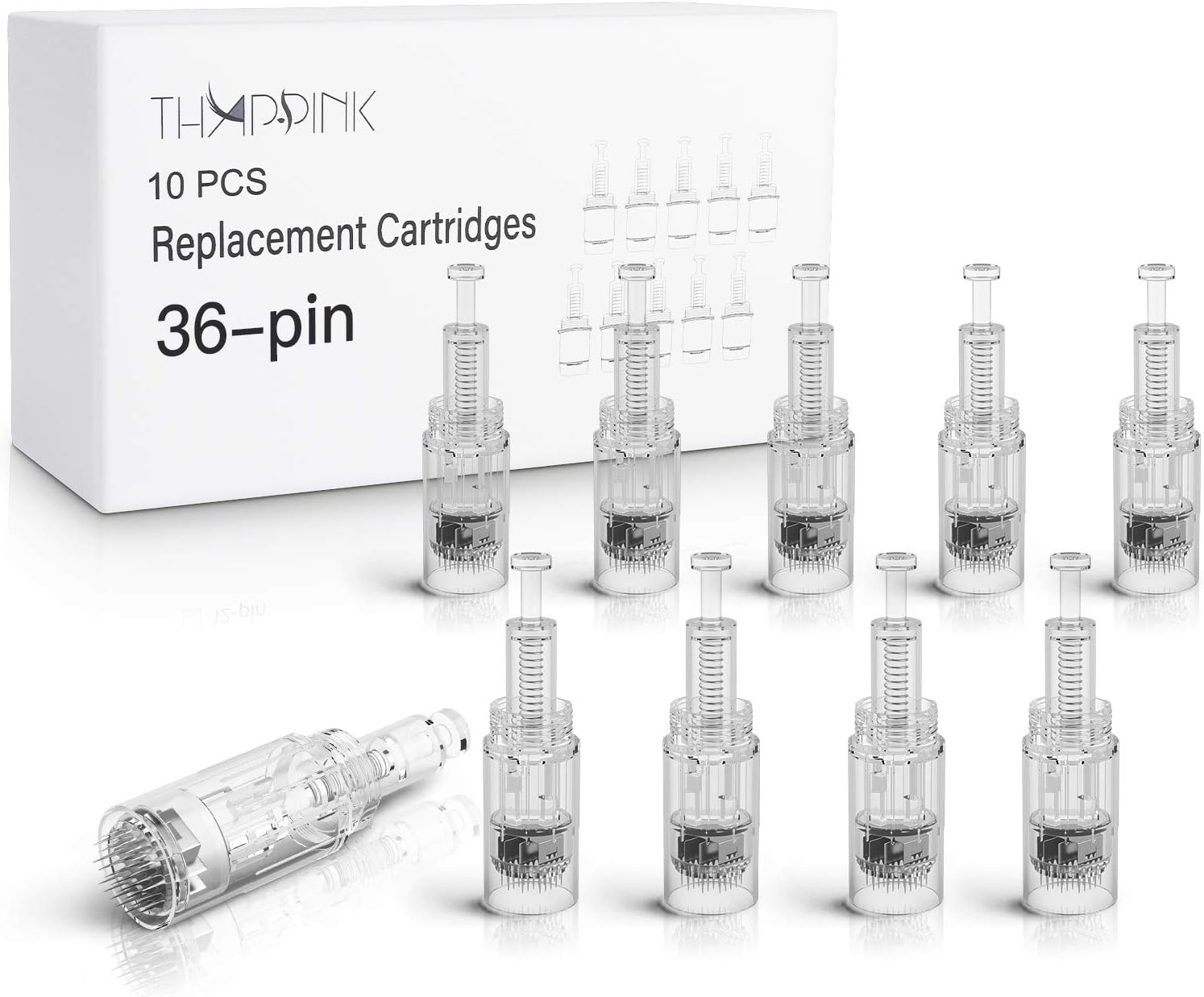 THAPPINK 36 Pins Replacement Cartridges 10Pcs
