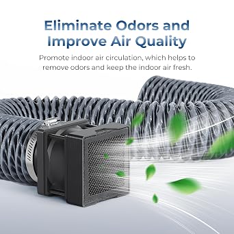 TOPCUBE Adjustable Ventilation Kit with Powerful Exhaust Fan and Filter