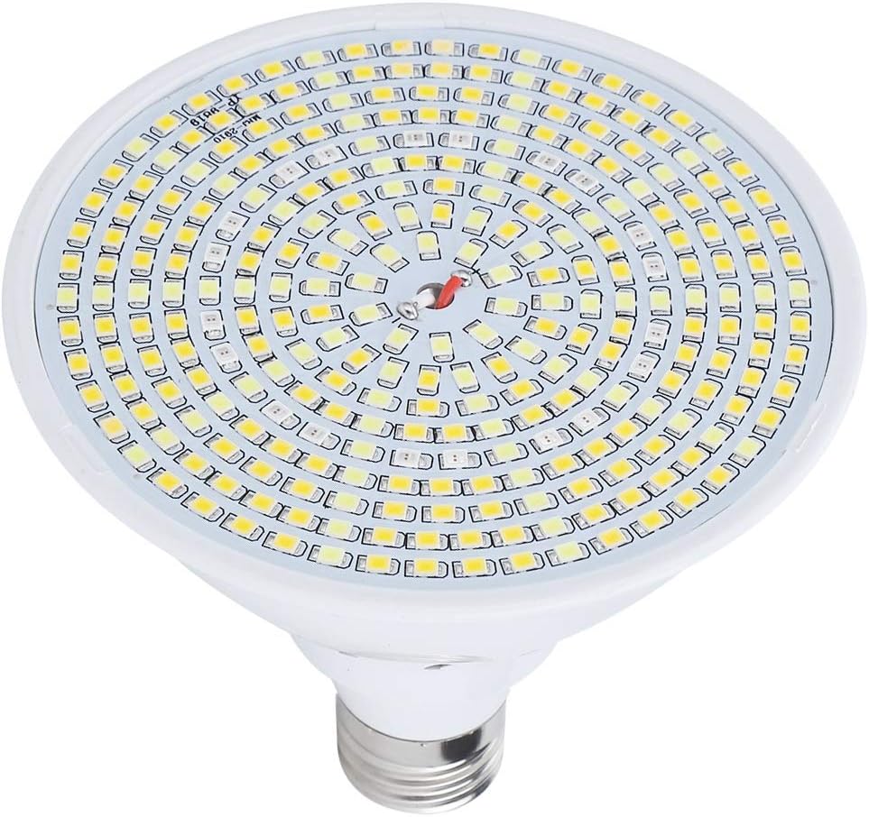 Plant Grow Light Bulb, 10W E27 Full Spectrum LED Plant Grow Light Bulbs Accessory for Indoor Greenhouse 85‑265V
