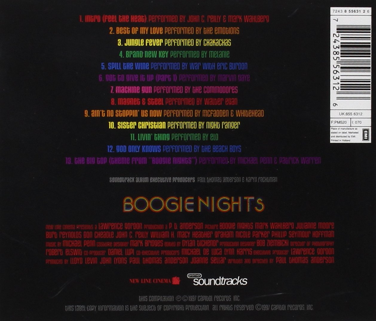 Boogie Nights Music From The Motion Picture