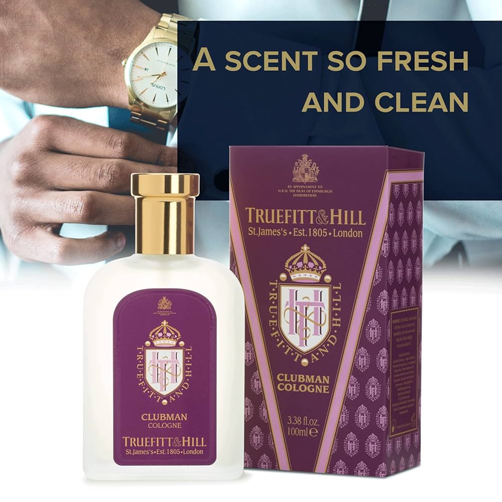 TRUEFITT & HILL CLUBMAN COLOGNE 100ml 香水 Amazon.com : Truefitt & Hill Luxury Cologne - Premium Long