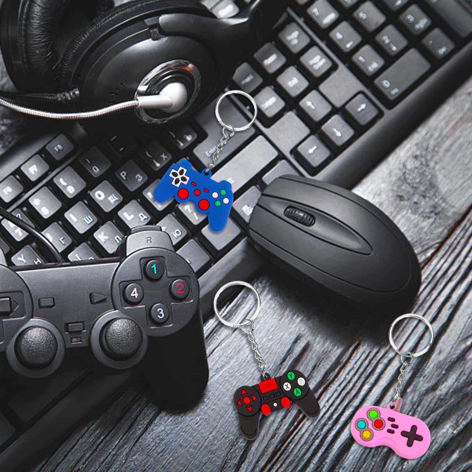 36 Portachiavi Retro Stile Videogiochi - Mini Charm Colorati Per Bambini E Appassionati - Foto 11