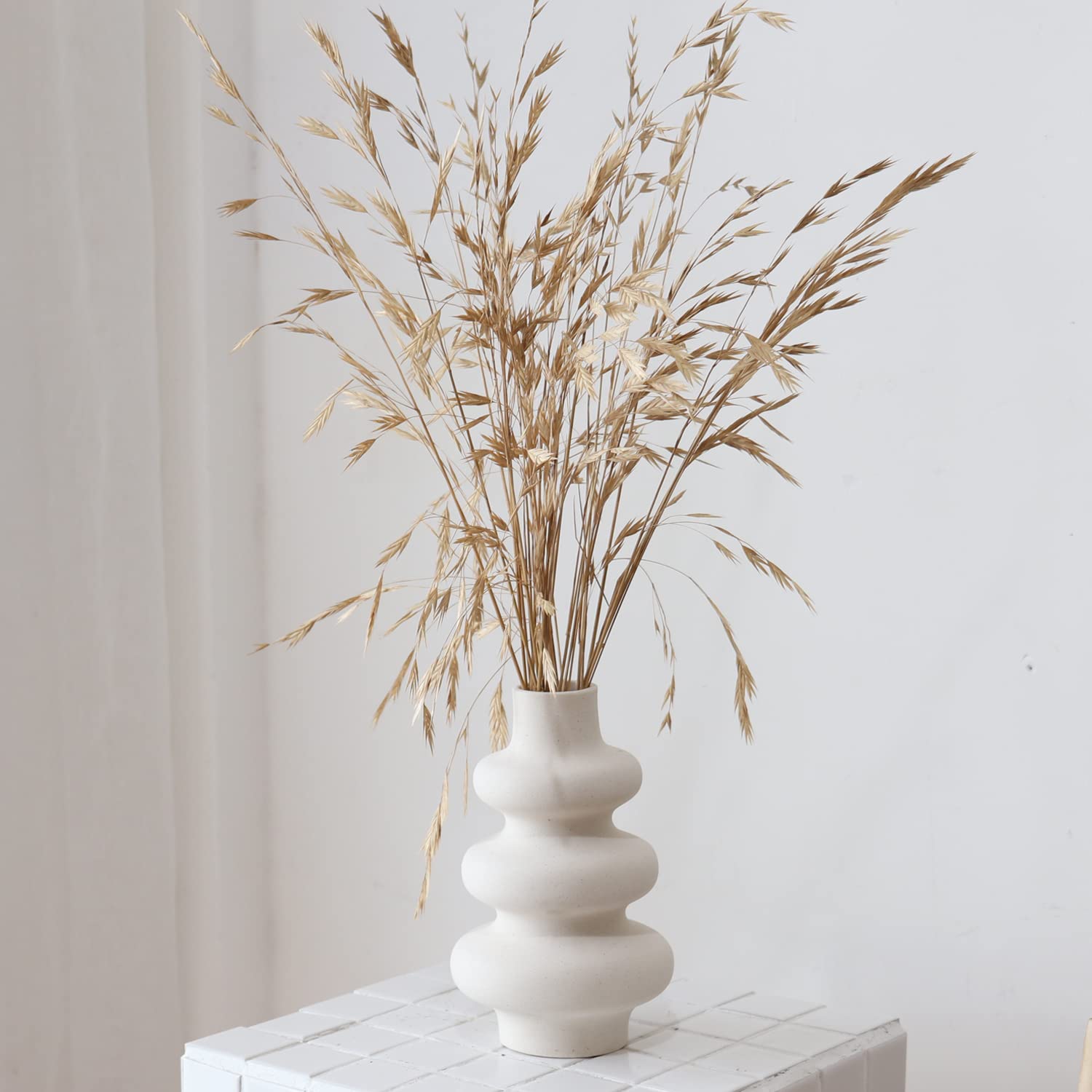 WAIT FLY Keramikvase In Kürbisform – Dekorative Blumenvasen Für Wohnzimmer, Büro Oder Hochzeit