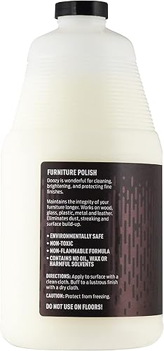Miniatura 3 de Doozy Pulidor de muebles y gabinetes de 64 onzas para toda la madera, metal, cuero y vidrio, roble, teca, madera oscura y clara, lo mejor para