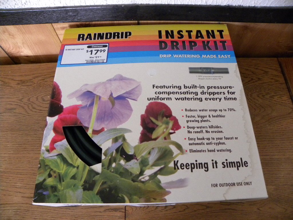 RaindripInstant Drip Kit Drip Watering Made Easy