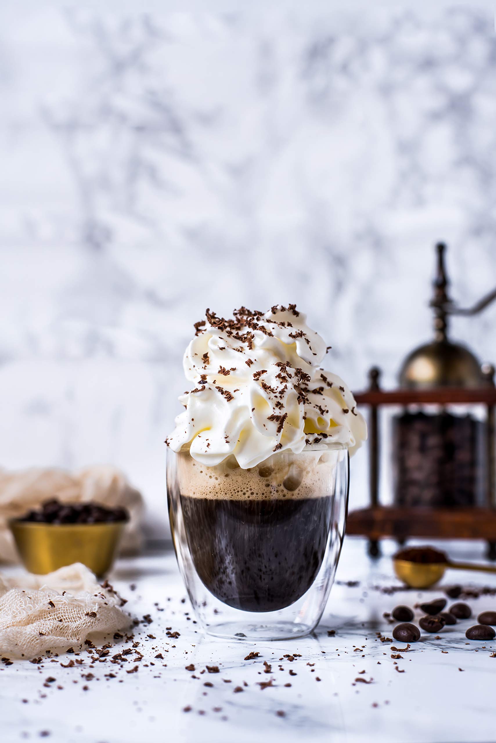 Aqualogis Bicchiere termico a doppia parete per espresso