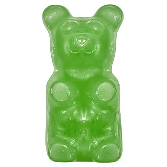 The Original Giant Gummy Bears!TM from GGB Candies Lemon Lime, 5 Pound