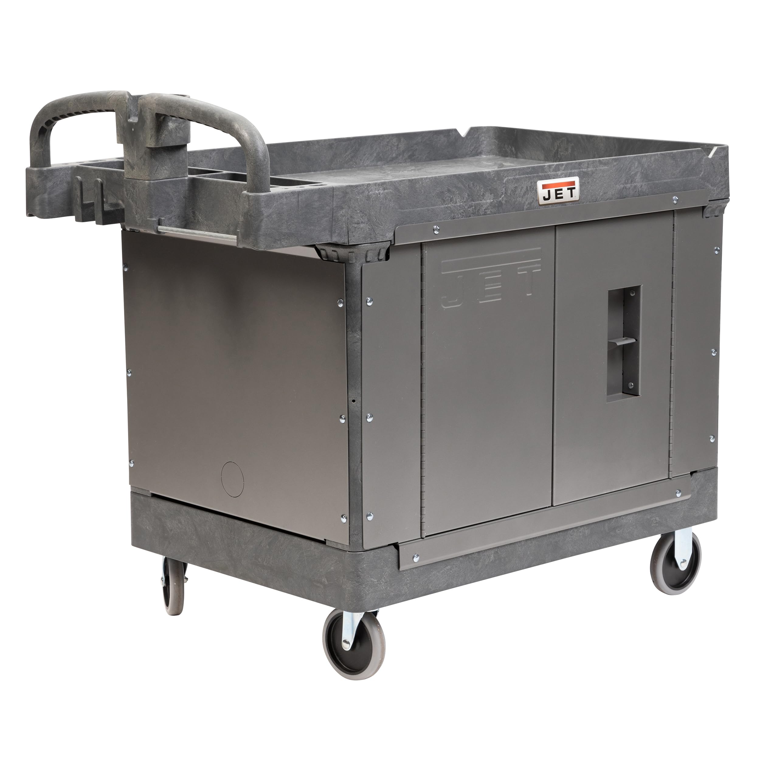 Amazon.com: JET PUC-4325 Resin Utility Cart with JT1-125 Load-N