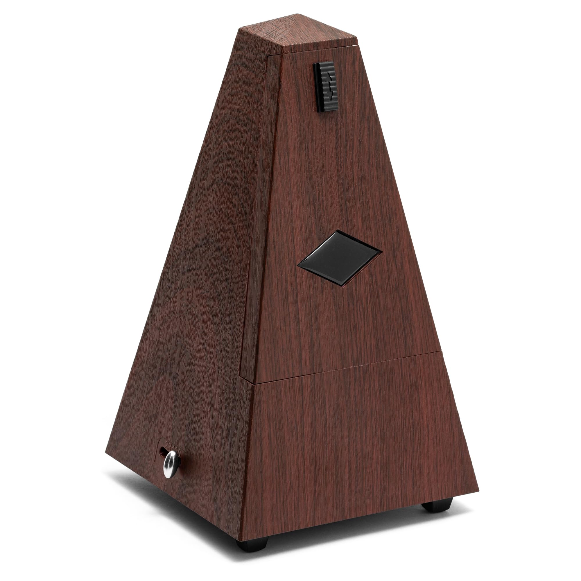 TIGER MET21-WD Metronom in Pyramidenform - Holz | Klassische Pyramide - Ideal für den Gebrauch mit Keyboards und Pianos