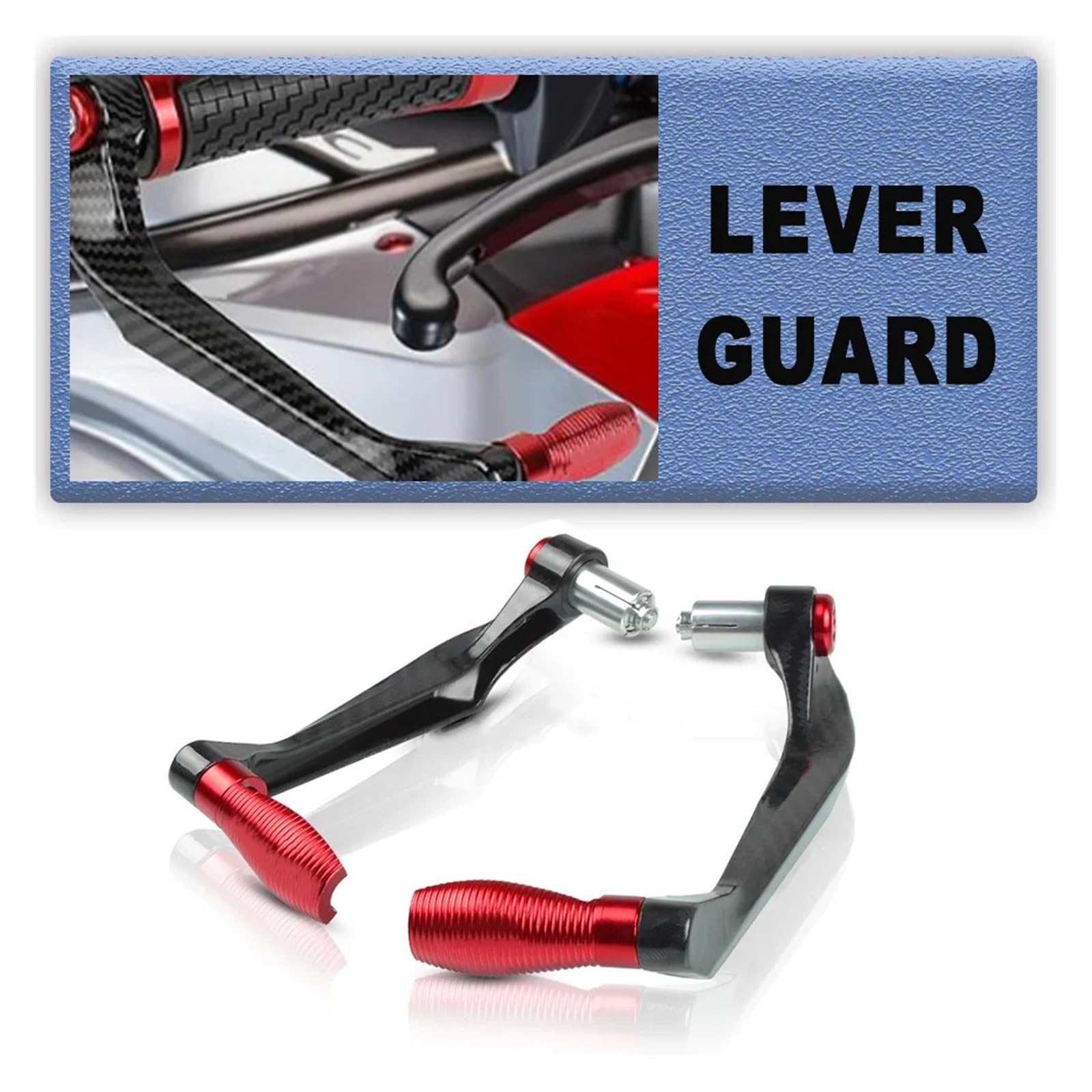 Protector Universal de palancas de Embrague de Freno de Manillar de Motocicleta de 7/8 "22mm para Ho&nda VFR400 VFR 400 NC30 NC 30 1989-1992 CNC Protector Palanca