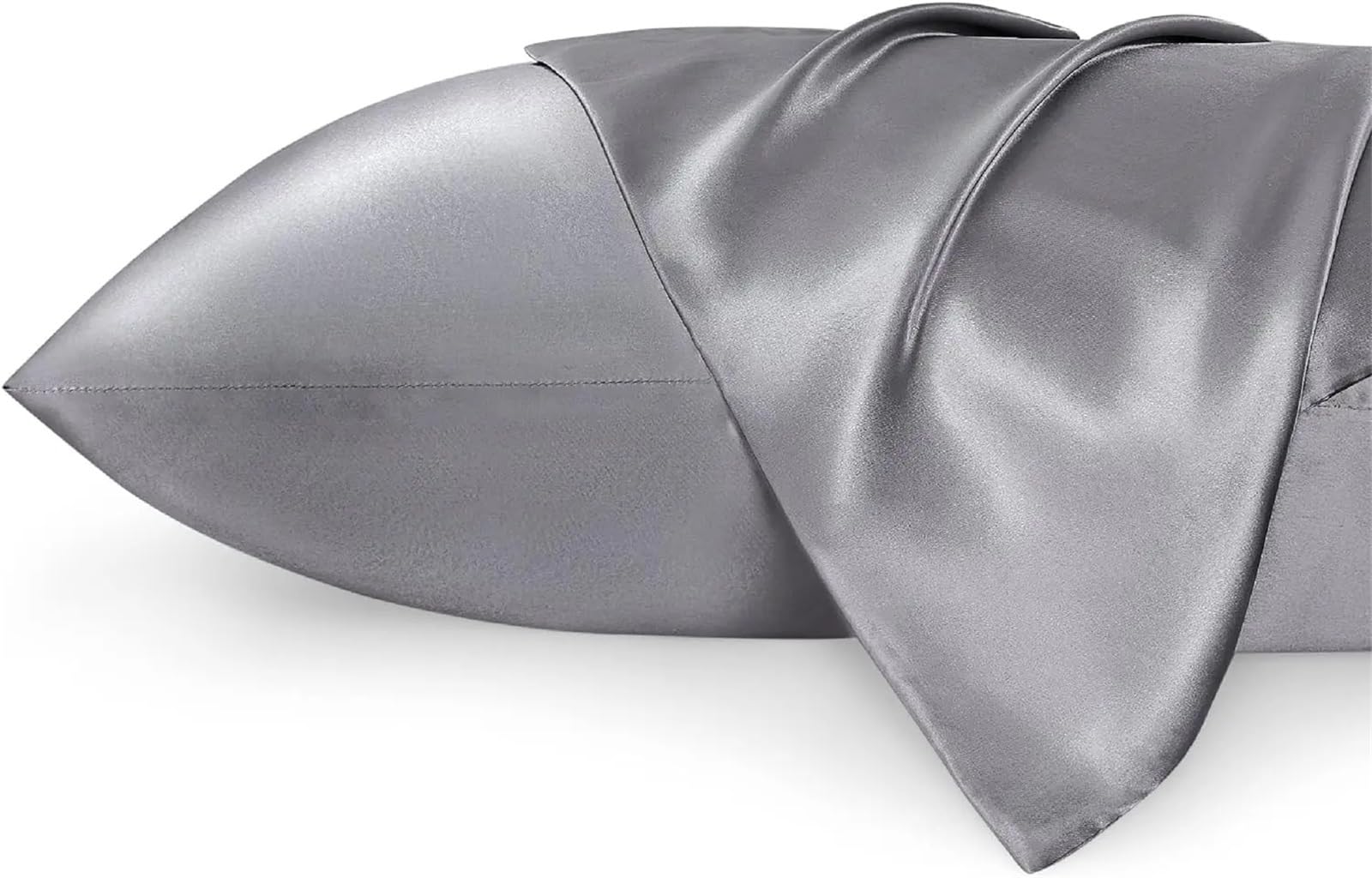 2PCS Satin Pillowcase for Hair and Skin Silky with Envelope Closure For Home