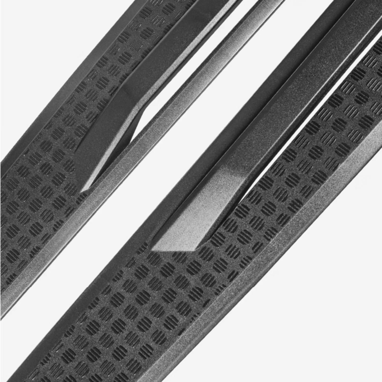 for Jetour Traveller T2 2023-2025 Matte Black Hood Side Decor Plate Trim 2pcs Car Accessories