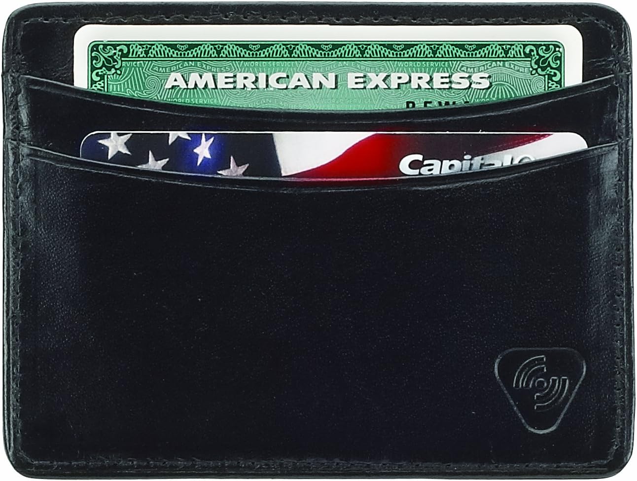 Lewis N. ClarkLewis N. Clark Women's 4 Credit Card Slot, Black, ID Wallet