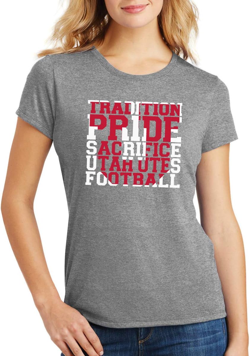 CornBorn Utah Utes Womens Apparel - Premium Tri-Blend Shirts