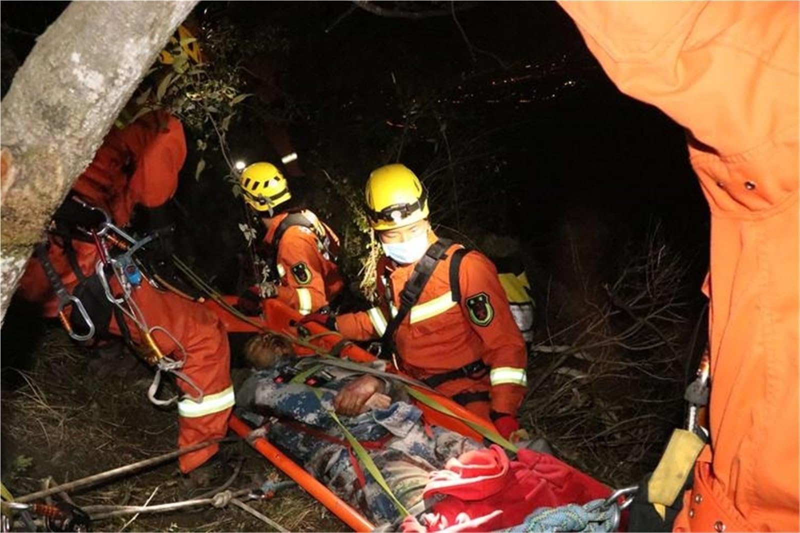 Camilla médica, Camilla blanda portátil para rescate de pacientes en emergencias, salvamento en exteriores, Camilla de emergencia médica, rescate y extinción de i, Orange
