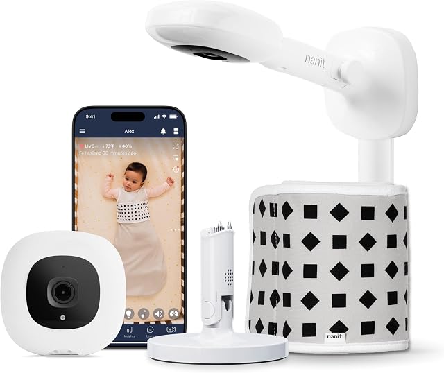 Nanit Anywhere Baby Monitor Bundle - Wall Mount