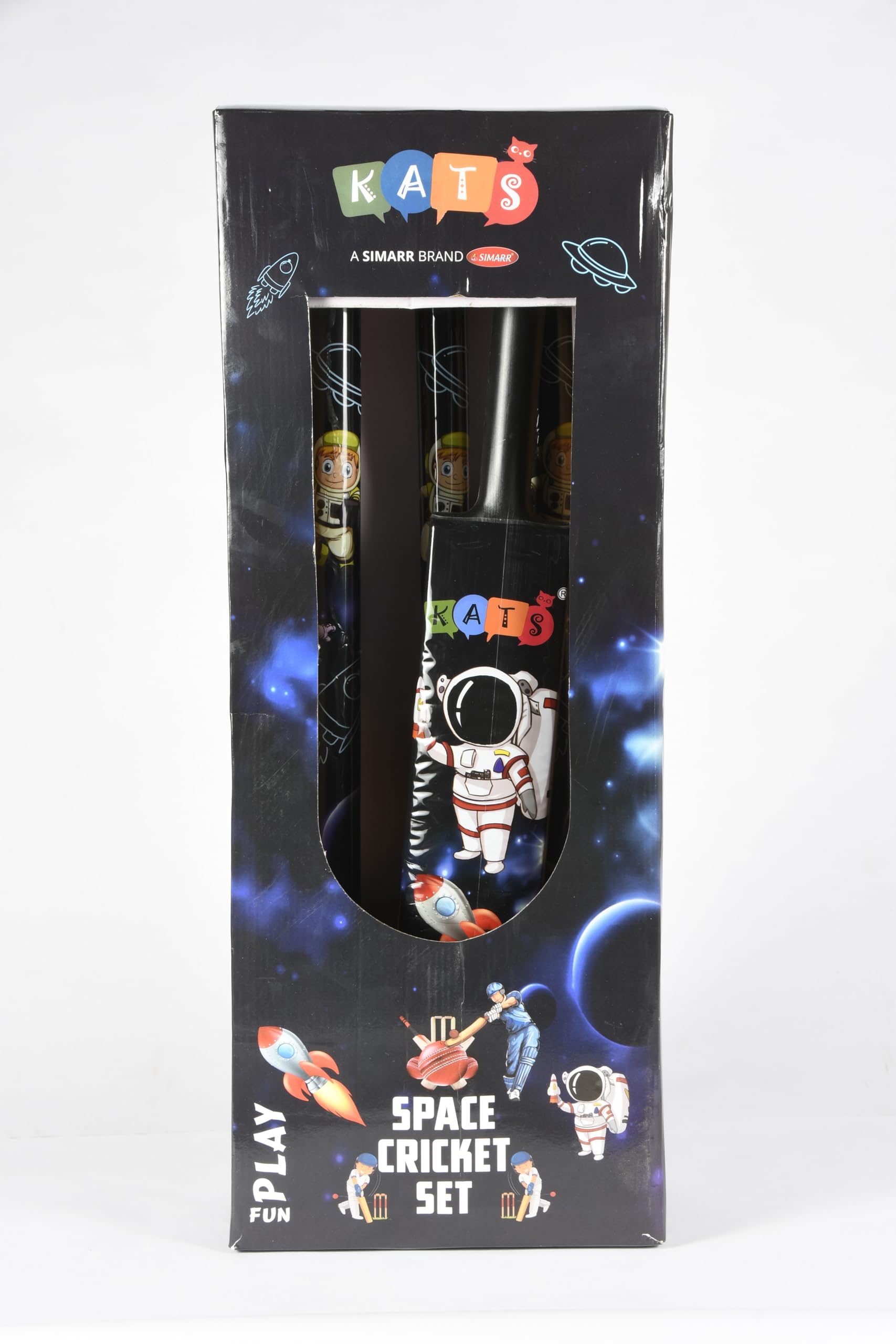 SIMARRs Junior Cricket Champion Set for Kids, Size 3(Age 7-8),in Space Theme (B0D4VSK4SQ) Amazon Price History, Amazon Price Tracker