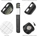 Portable Ukulele Chord Trainer Uke Fingering Practice Tool with 360° Rotatable Chords Chart Screen for Ukelele Beginners