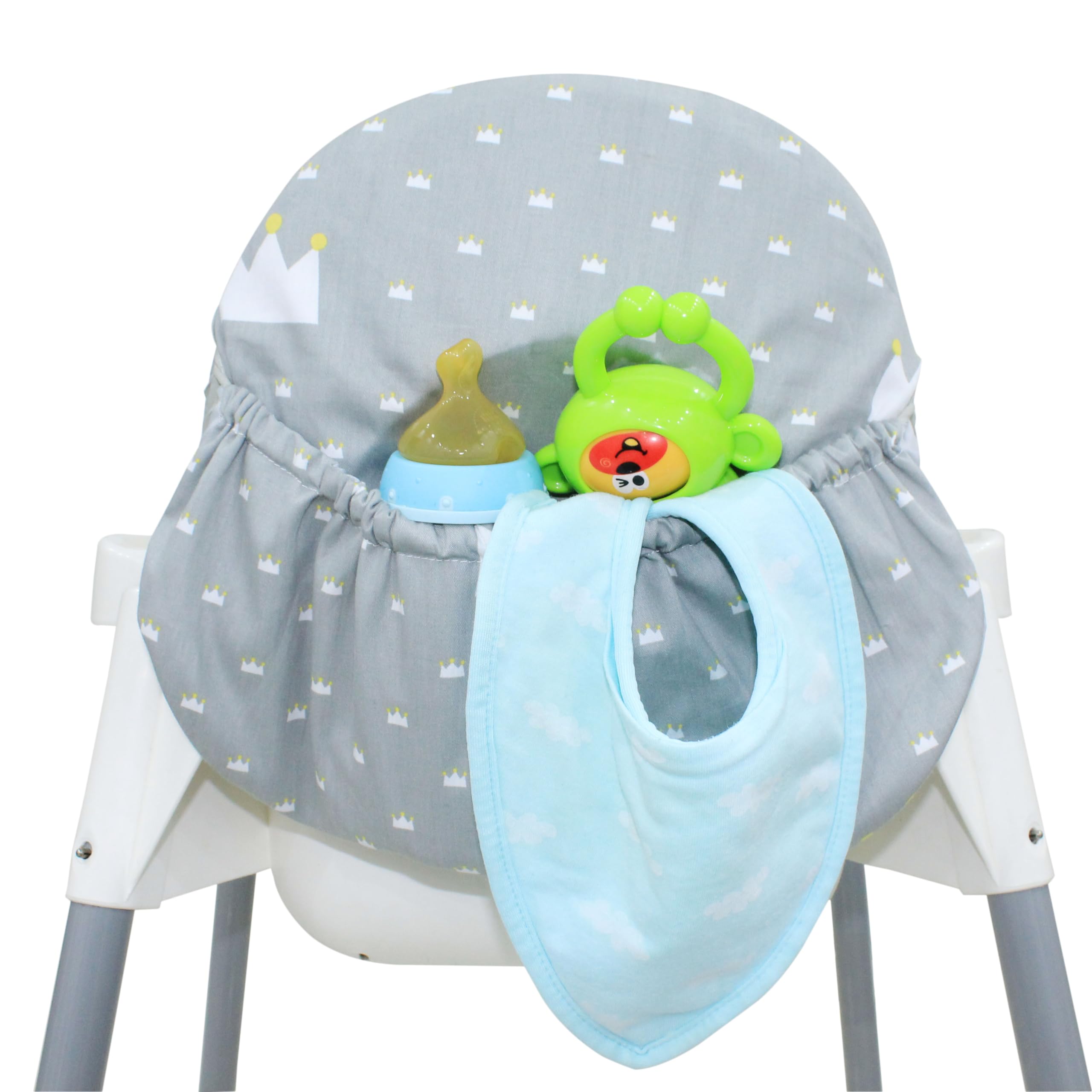 ZARPMA Fundas de Asiento compatibles con Antilop para Trona, Vienen con Bolsa de Almacenamiento, cojín Lavable para Silla Alta de bebé de algodón Acolchado para Silla Infantil