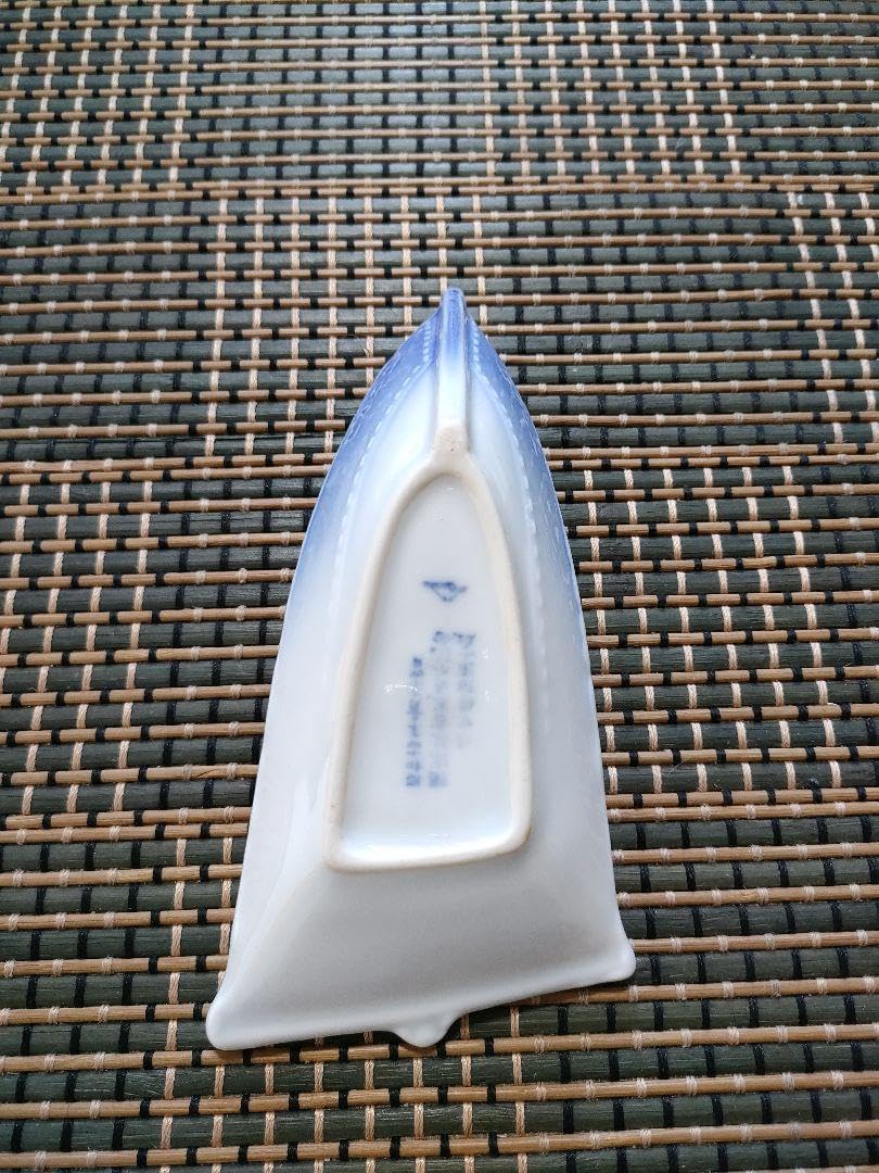 Amazon.co.jp: 進水記念舟形皿 駆逐艦雪風 海軍 置物 進水式 染