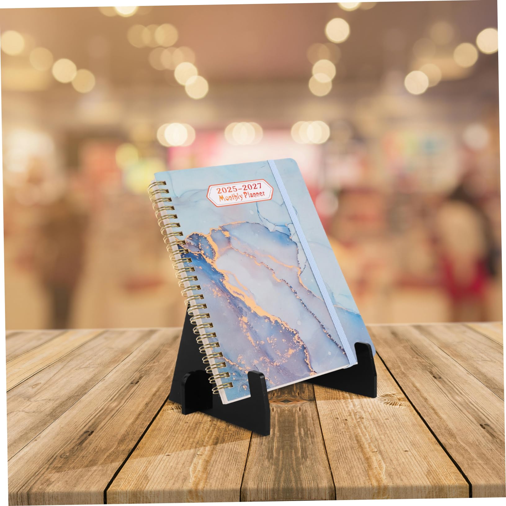 DIYEAH Reading Book Holders Acrylic Bookshelf Ledge for Tablets and Cookbooks