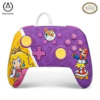 Vista 11 de PowerA Enhanced Wired Controller for Nintendo Switch - Bob-omb Blast, Gamepad, game controller, wired controller, officially licensed