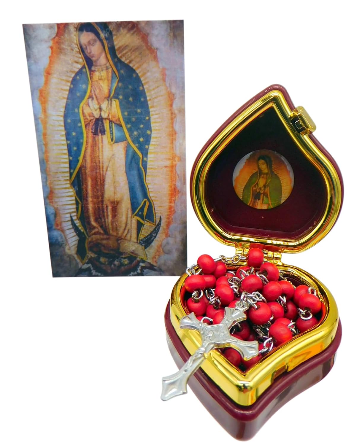 Our Lady of Guadalupe Deluxe Rosary Set
