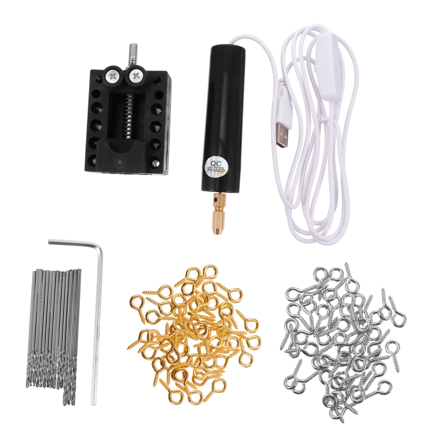 Perceuse pour et bricolage à la maison kit de mini outil rotatif portable USB SHINEOFI