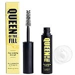 Elizabeth Mott Queen of the Fill Clear Brow Gel - Long-Lasting Sculpting & Shaping Gel Setter to Control, Tame & Define Eyebrows with Natural Finish - Smudge-Proof, Lightweight, Quick-Dry Formula - 3g