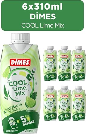 Dimes Cool Lime Mix 310 Ml X 6 Adet / Cool Lime  urubu