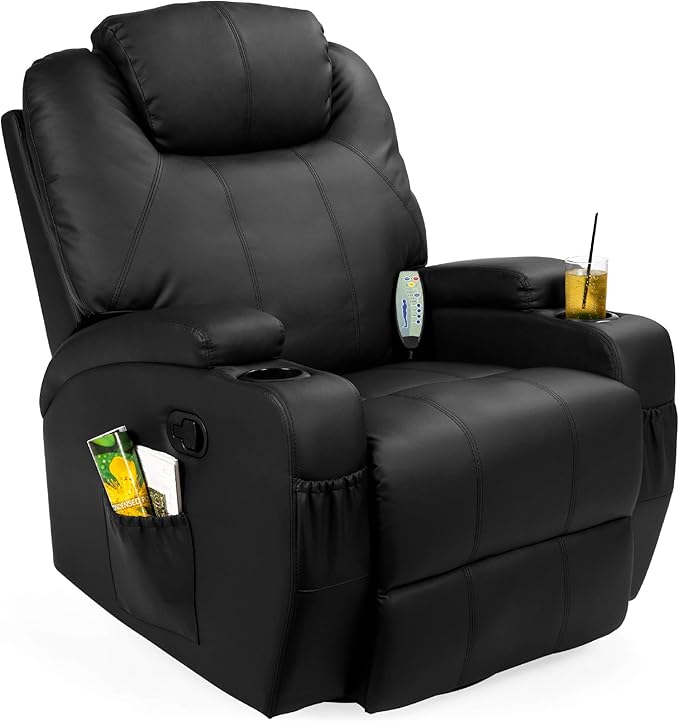 Best Choice Products Executive Faux Leather Swivel Electric